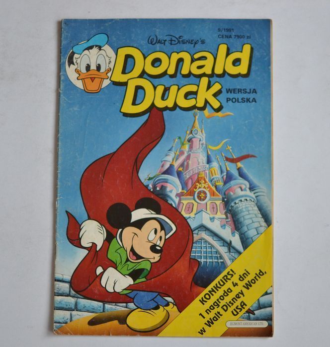 Donald Duck 9/1991 komiks Disney