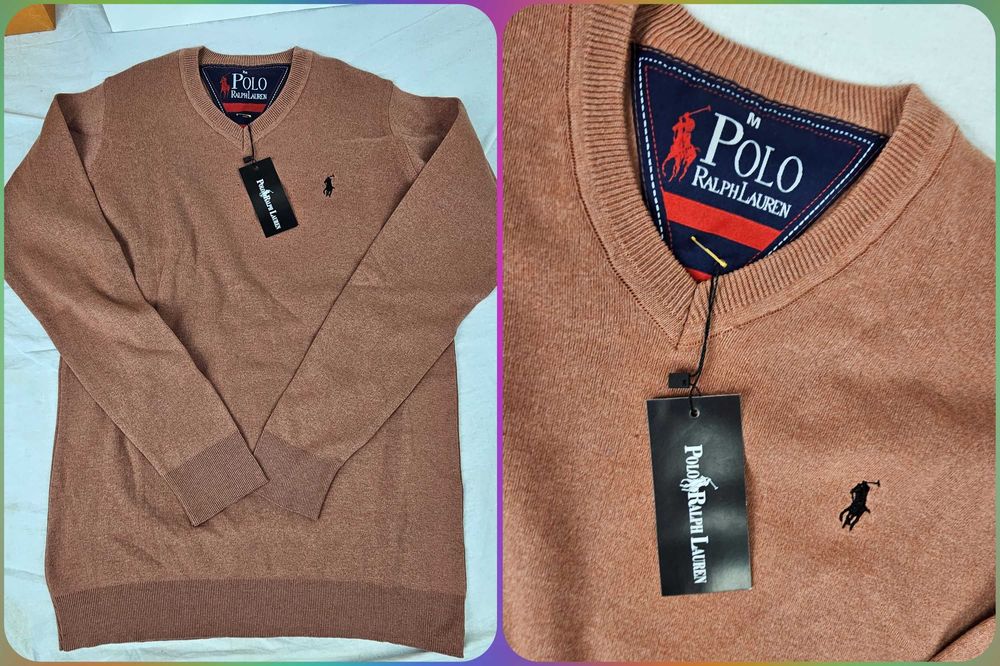 Sweterki męskie Tommy Ralph Lauren nowość bawełna hit