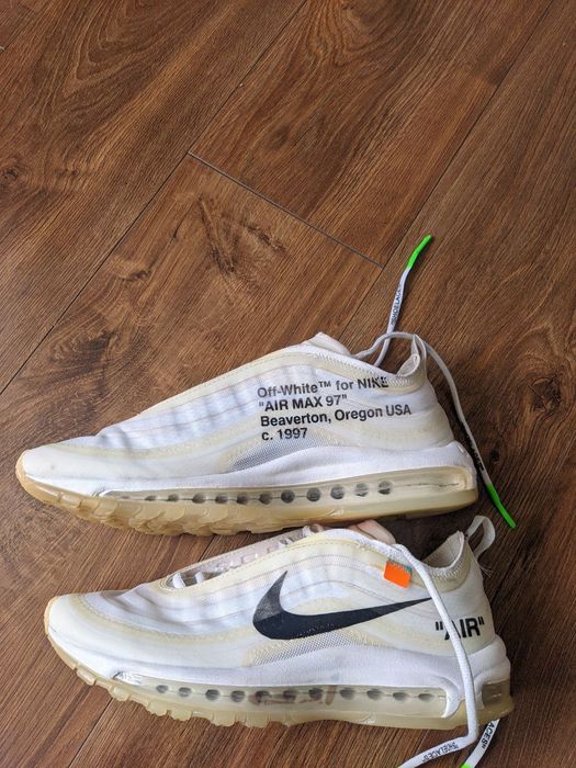 Nike air max 97 × off White