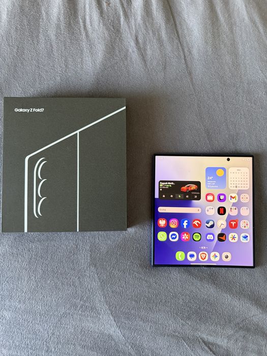 Samsung z fold 7 niebieski 256gb