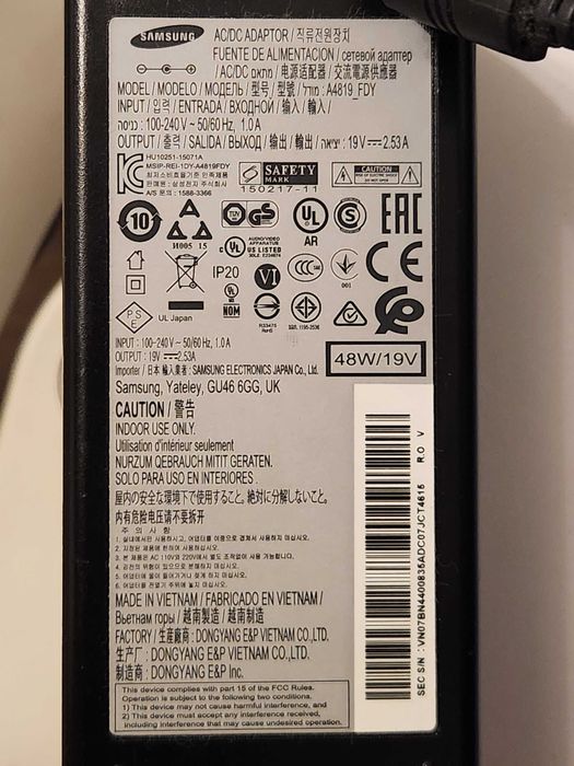 Telewizor LED 32 CALE SAMSUNG UE32M4002 + zasilacz A4819_FDY komplet