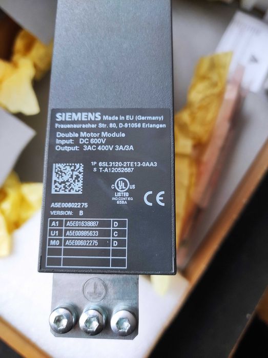 Нові!! Силовий модуль Siemens Sinamics S120 6SL3120-2TE13-0AA3
