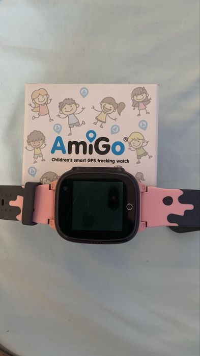 Дитячий смарт-годинник AmiGo GO008 MILKY GPS Wi-Fi Pink