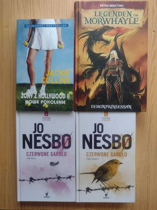 Книги на польском, нидерландском, английском, шведском языках