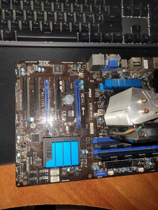 Комплект msi Z77A-G43 xeon 1230 v2