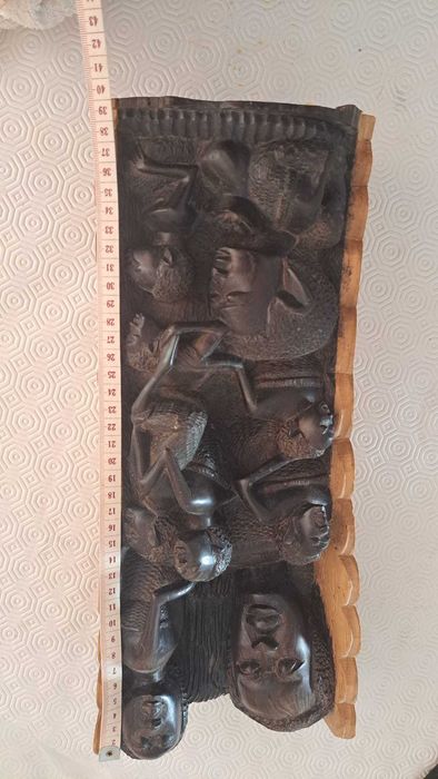 Escultura Tribal Africana Makonde "Ujamaa" (Árvore da Vida)