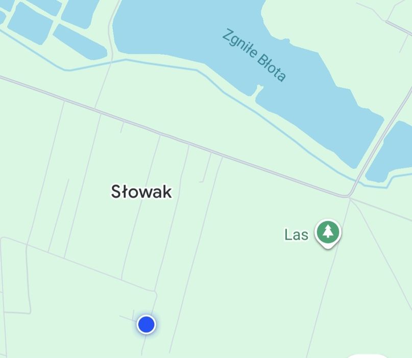 Działka Słowak bezpośrednio
