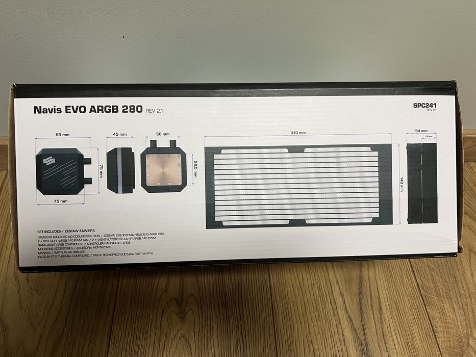 Chłodzenie SilentiumPC Navis EVO ARGB 280
