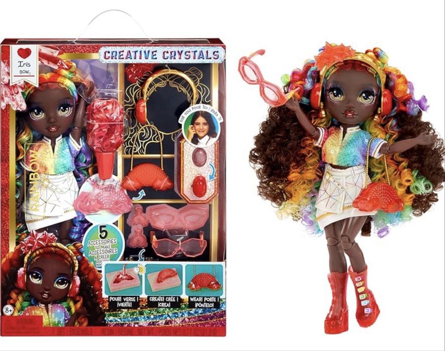 Shadow High Limited Edition Doll Shanelle Onyx RAINBOW HIGH Winter Wonderland Sunny Pacific Coast Rainbow High Creative Crystals Iris