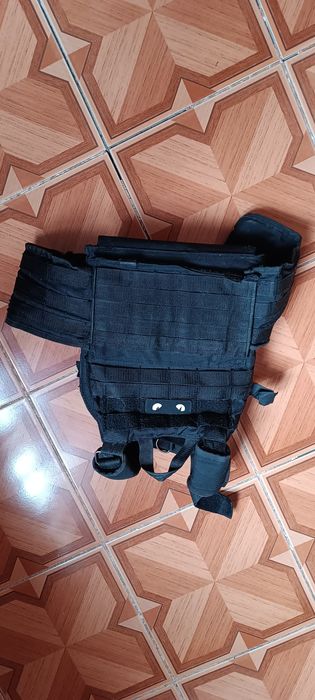 Плитоноска асдаг Asdag черная бронежилет