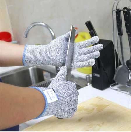 Luvas de proteção anti-corte laváveis na máquina NOVAS
