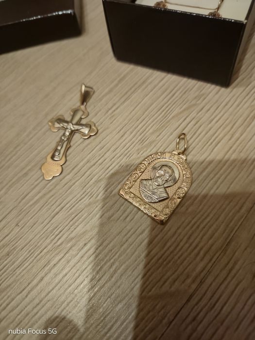 Золото ладанка крестік 585 цена за г