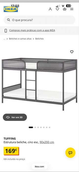 Beliche infantil IKEA