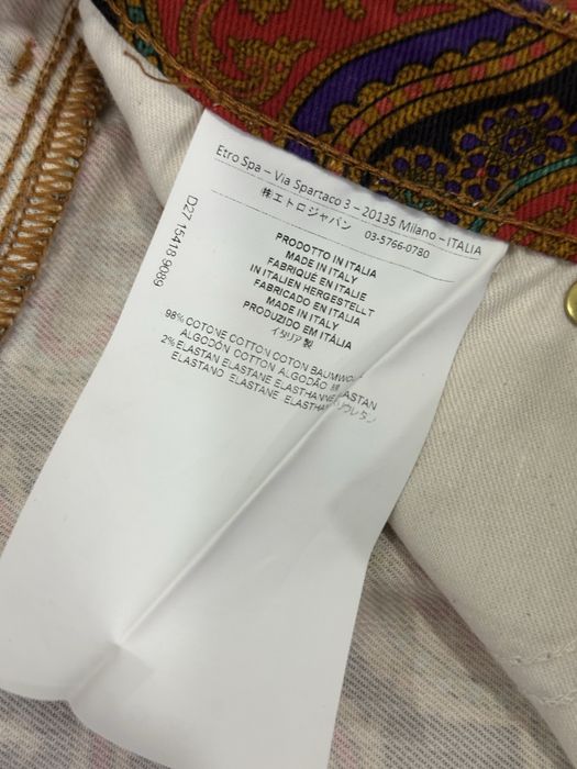 Джинсы Etro оригинал 3 шт в фото