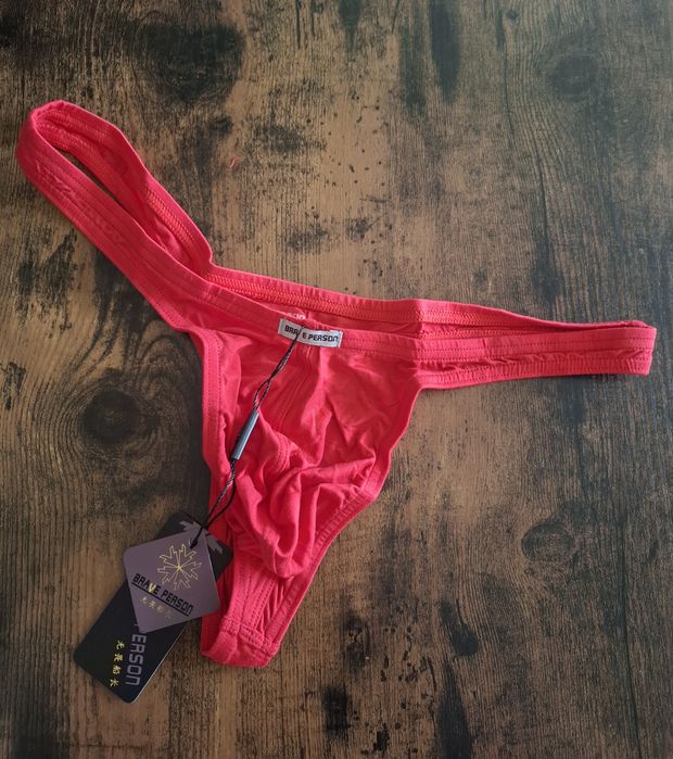 Slipy męskie, stringi Brave Person roz. L