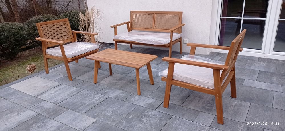 Meble  ogrodowe na taras kpl