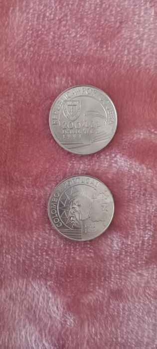Moedas raras de colecção em prata