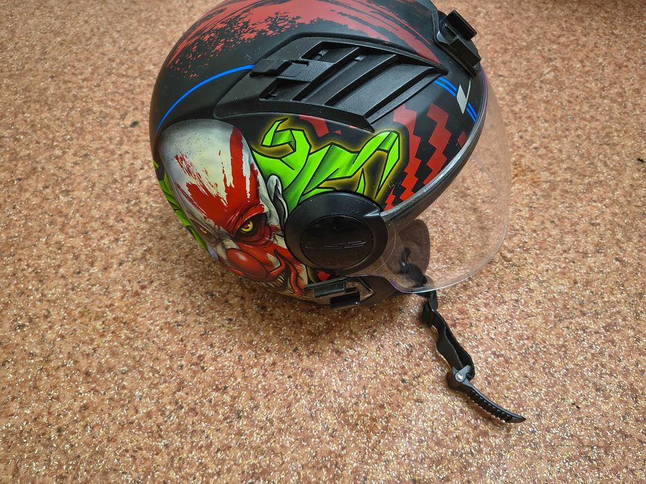LS2 kask motocyklowy otwarty airflow z  Grafiką !