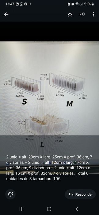 Organizadores para gavetas