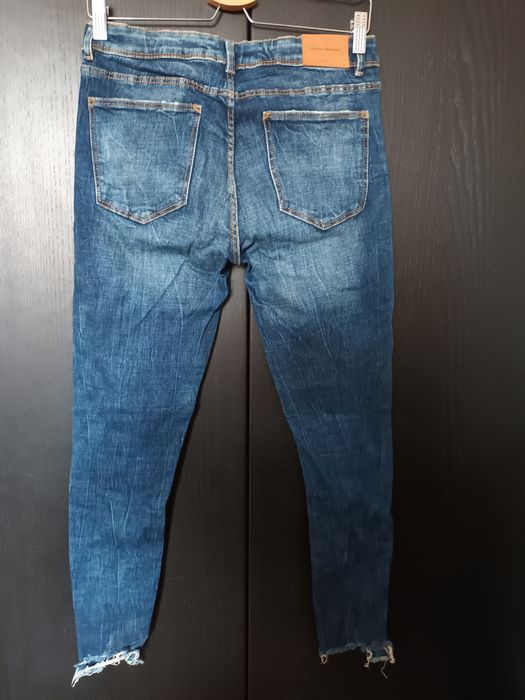 2 Calças Ganga Salsa e Zara Mulher