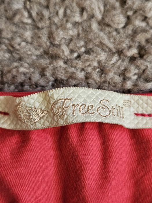 Fuksjowa bluzka krótki rękaw Free Still ok. XS