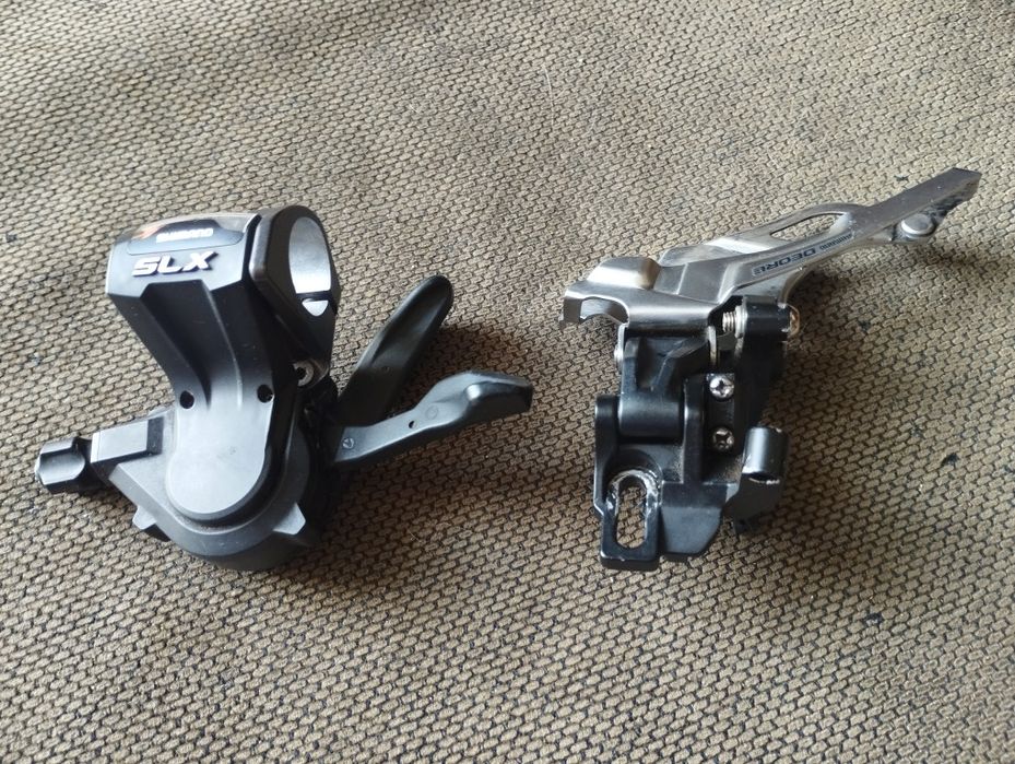 Манетка shimano sl-m660 и перекидка deore  fd-m611