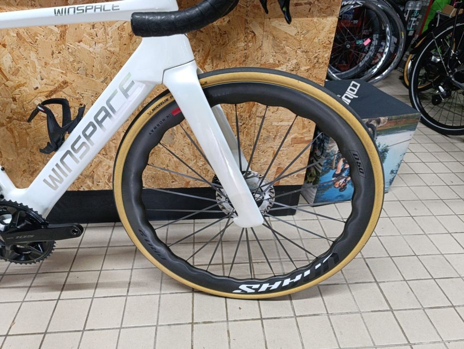 Bicicleta carbono m di2 rodas carbono