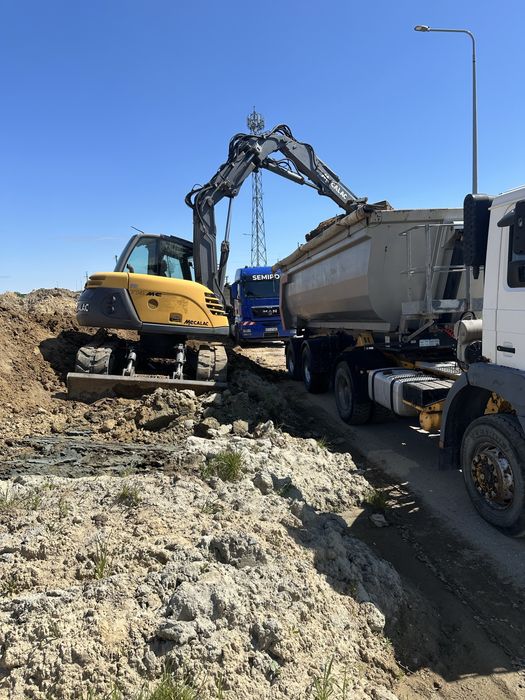 Utylizacja wywóz gliny ziemi poasku gruzu