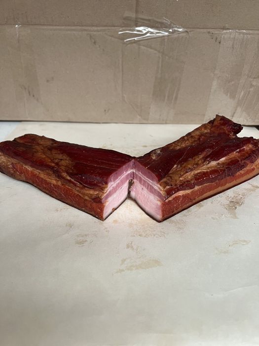 Копчене мя‘со/курка на дровах