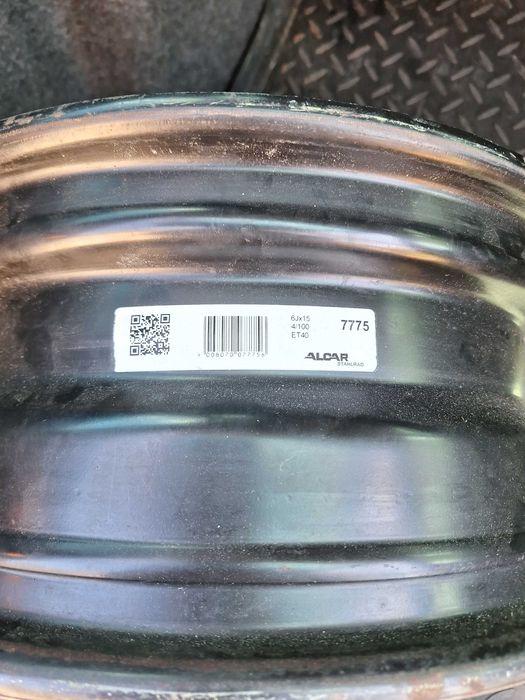 Диск б\у для запаски Рено Зоє (Zoe) r15, 4/100, 6J15, ЕТ40