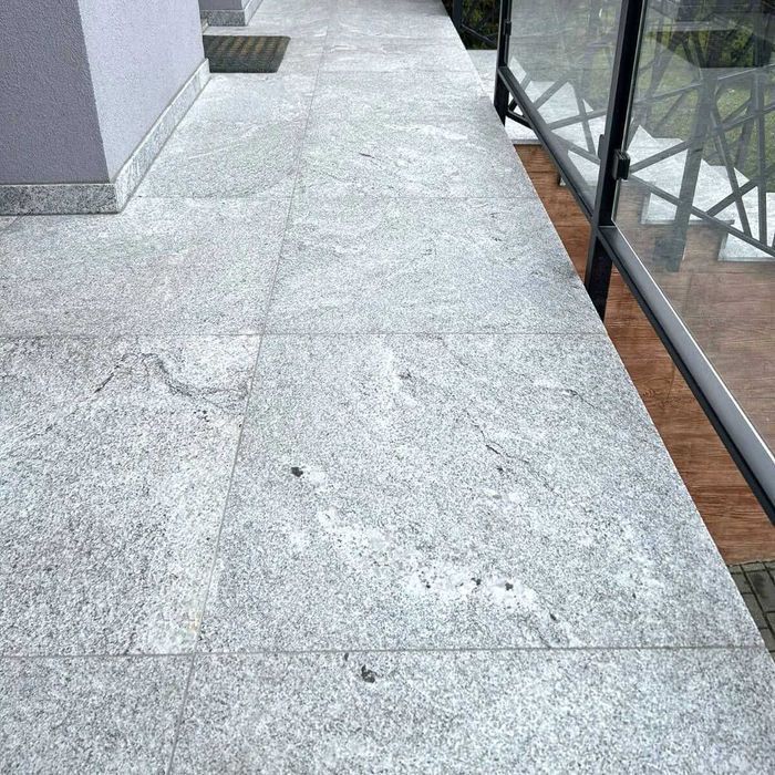Płytki Granit Royal Juparana płomieniowany 60x60x2 cm płomień plytka granitowa kamienna kamień chodnik taras ścieżka