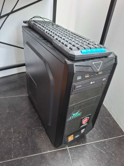 NOX,GAMING, 16RAM,4gb placa,AMD FX6 6 CORE3.9GHZ,WI-FI+bluetooth,W11,