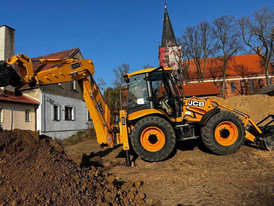 Usługi/Wynajem - Koparko-ladowarka JCB 4CX