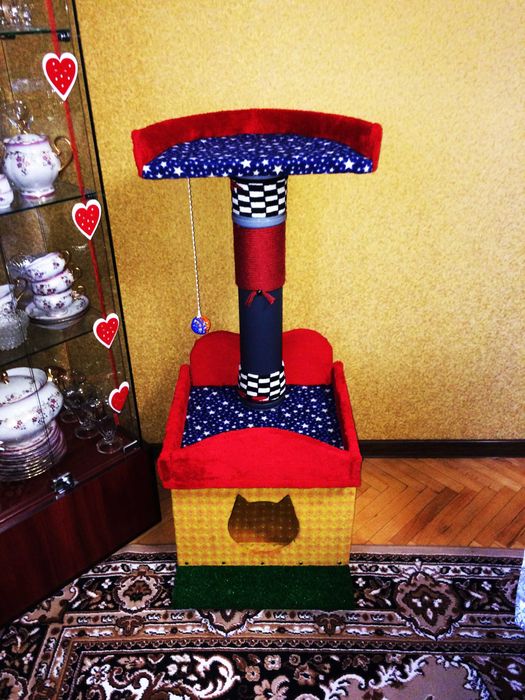 НОВИЙ БУДИНОЧОК ДЛЯ ВАШОЇ КИЦІ - Гарний, міцний та з цікавим дизайном!