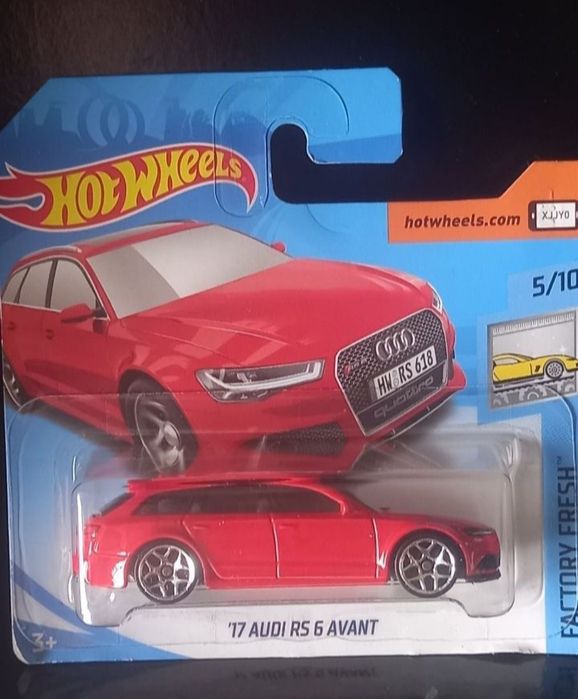 17 audi rs 6 avant hot wheels