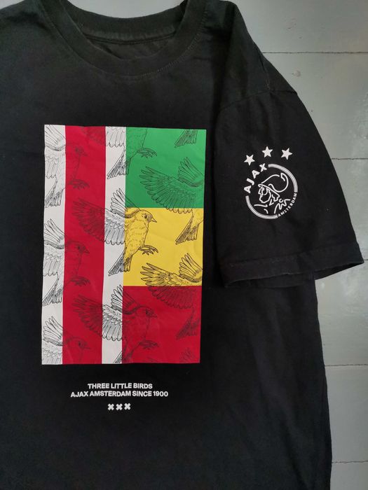 футболка bob marley ajax чорна чоловіча s