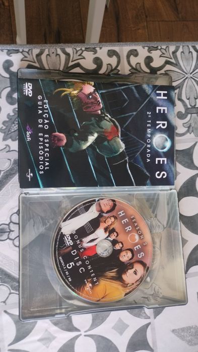 DVD Heroes 2 season Edição especial limitada de colecionador