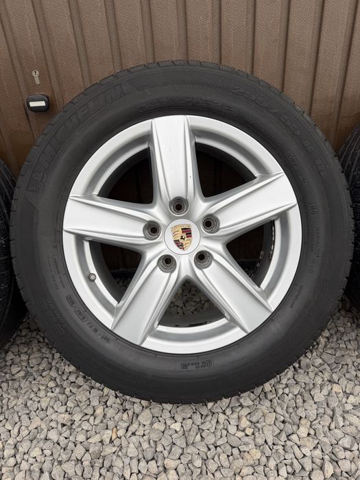 Koła aluminiowe 18” 5x130 Porsche 255/55/55 Cayenne Q7 Touareg TPMS