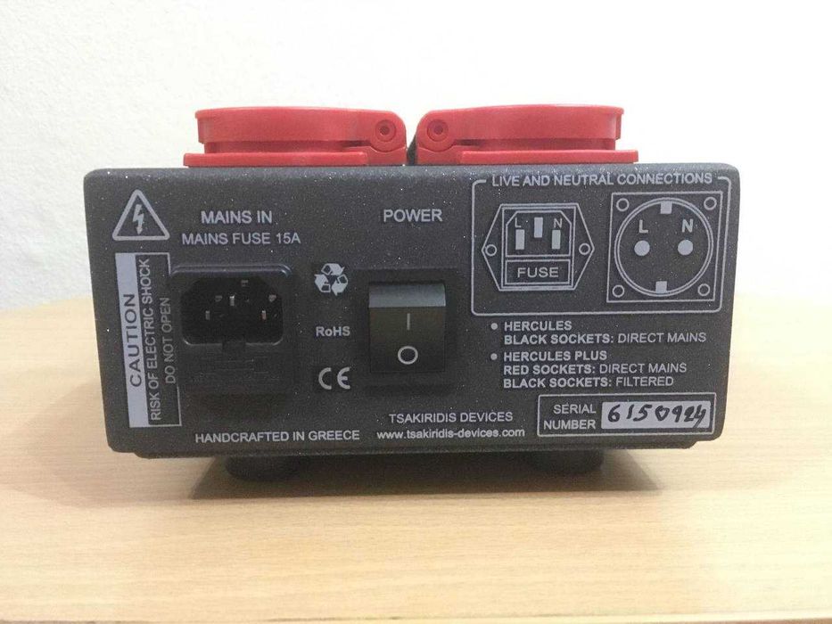 Фільтр електричної мережі Tsakiridis Hercules Plus