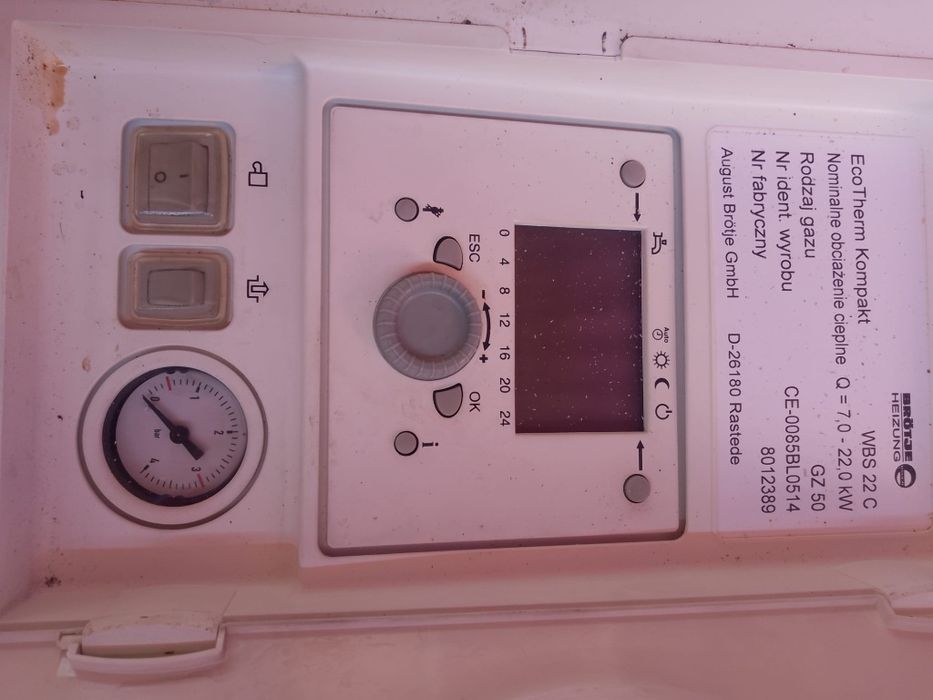 Piec gazowy CO Urzywany , Sprawny