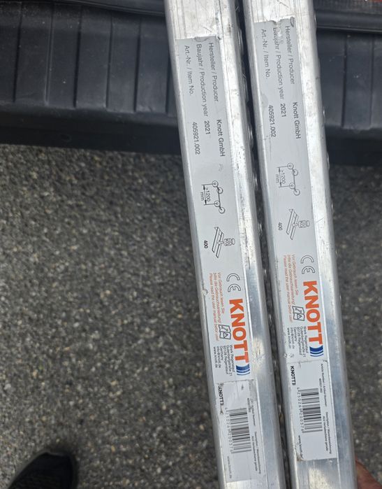 Podjazdy aluminiowe 400kg