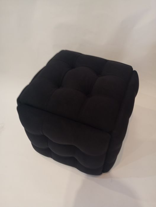 Пуф 5в1 трансформер велюр чорний