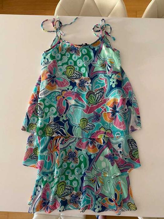 Vestido de verão colorido