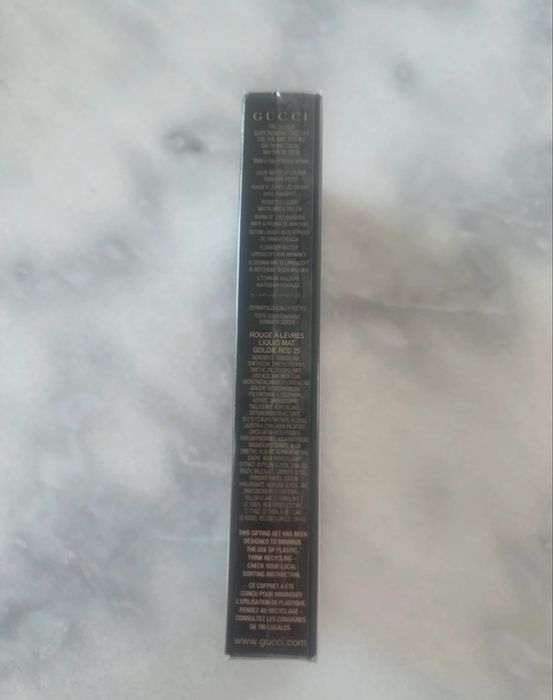 Pomadki Gucci Transfer Proof Matte Liquid Lip Colour Lipstick szminki