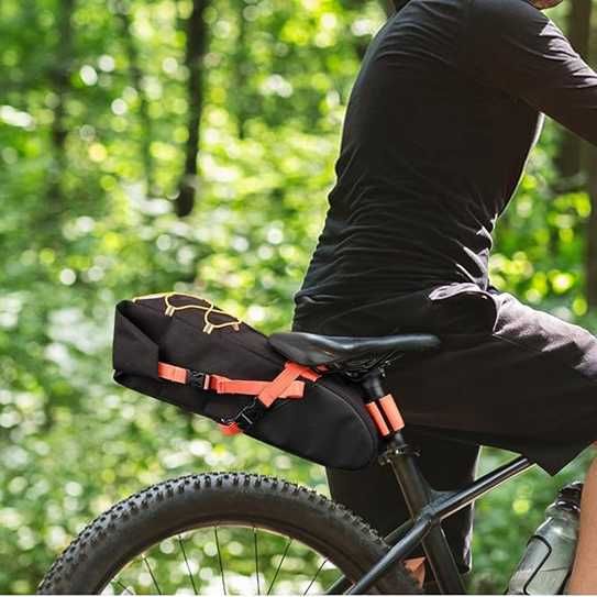 Duża torba podsiodłowa rowerowa sakwa pod siodełko wodoodrpona