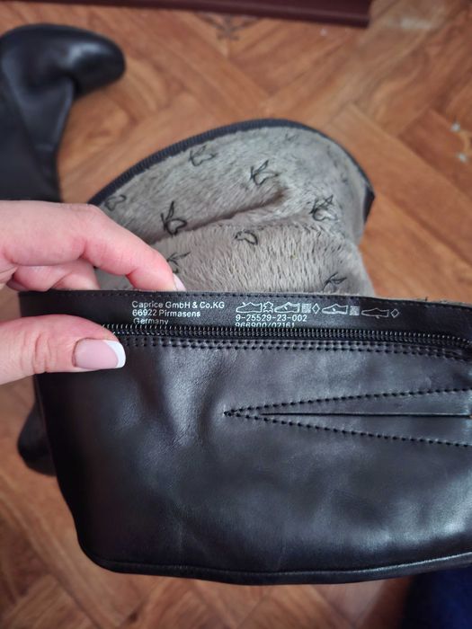 Продам якісні шкіряні сапоги.