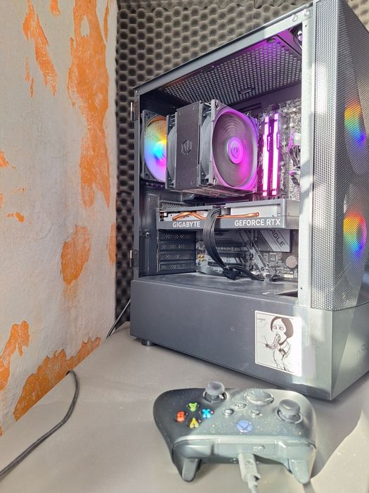 Idealny pod choinkę KOMPUTER gamingowy RTX4060/R5 7500F/32GB RAM DDR5