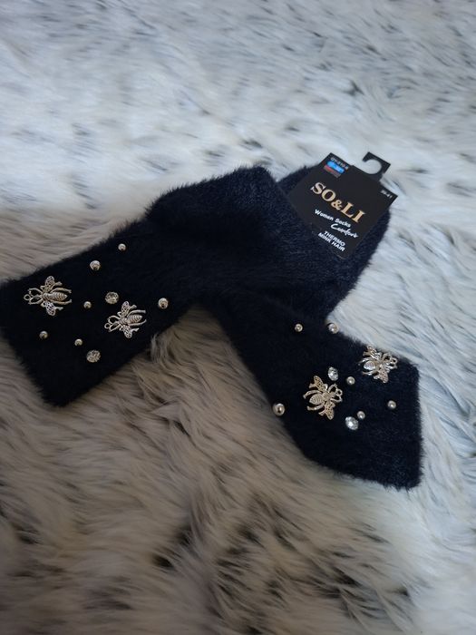 Norka Naturalna Skarpety Nowe Piękne