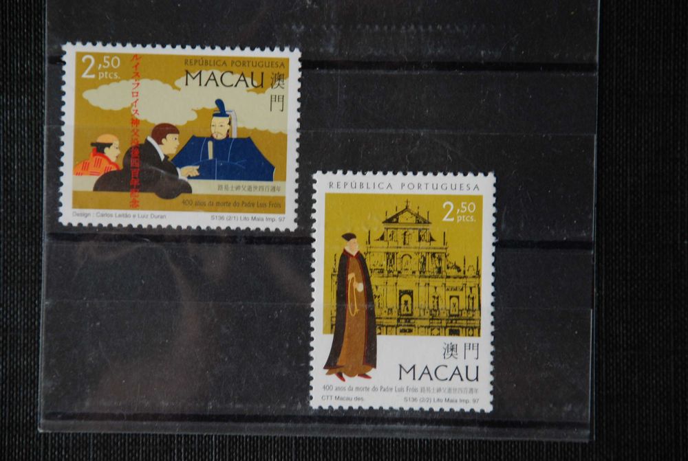 selos novos de Macau