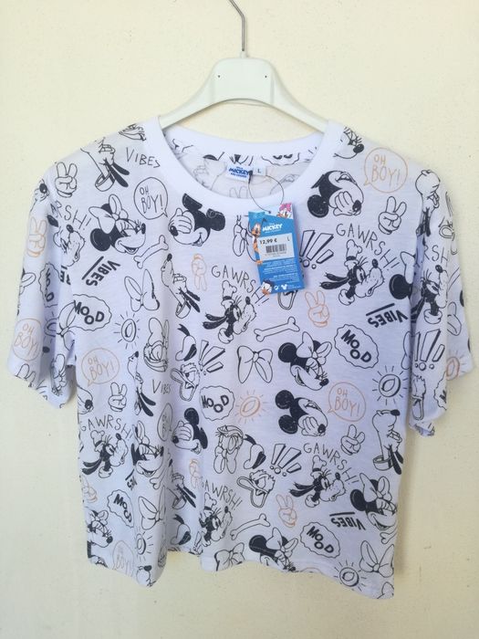Blusa Mickey e Minnie Mouse L